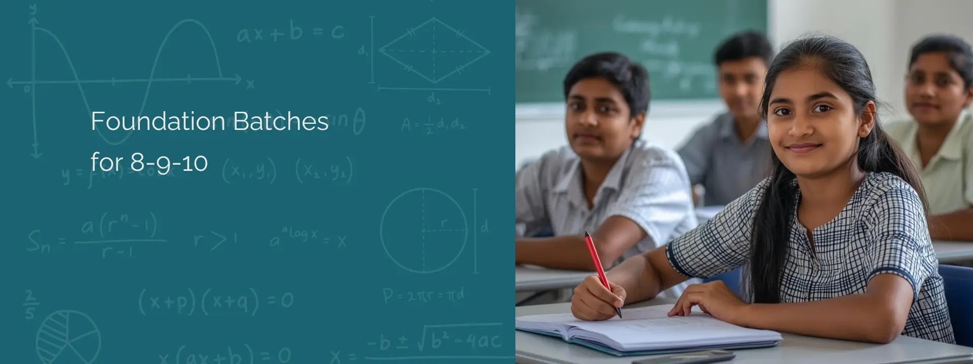 Foundation Batches for Class 8, 9, 10 - Saptarshi Classes